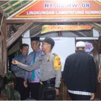 Peresmian pos ronda rt 02 rw 08 lingkungan lameparung Kuningan.